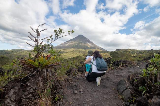 3 in 1 Hanging Bridges, La Fortuna Waterfall and Volcano Hike Photo